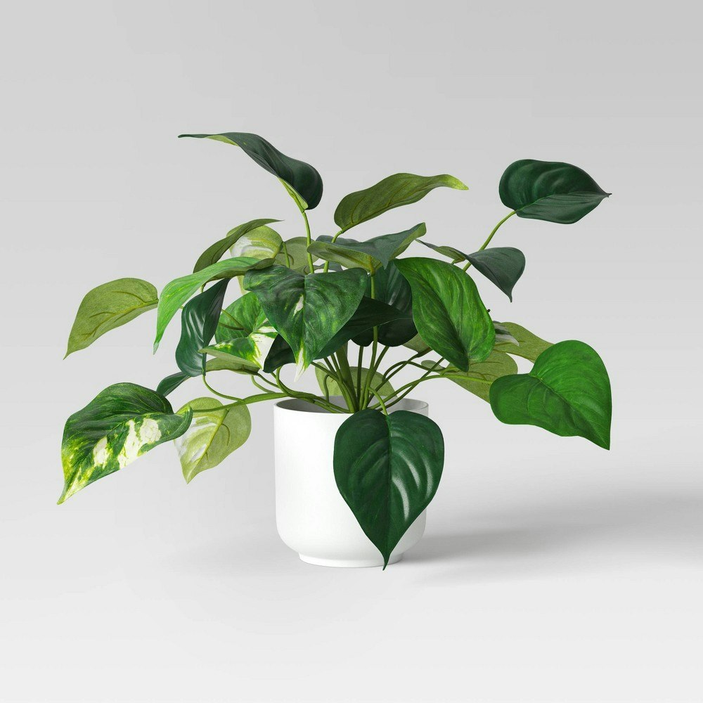 Room Essentials Pothos Artificial Plant in Pot: $12 Room Essentials Pothos Artificial Plant in Pot: $12