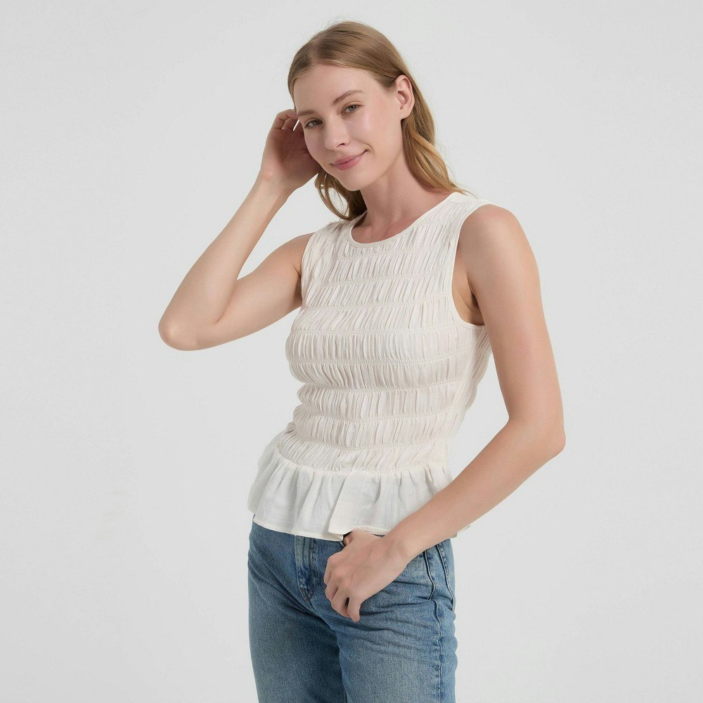 Universal Thread Women's Smocked Blouse: $17.50 Universal Thread Women's Smocked Blouse: $17.50