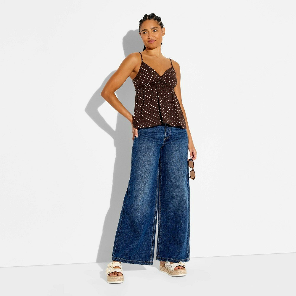 Wild Fable Women's Surplice Babydoll Tank Top: $12 Wild Fable Women's Surplice Babydoll Tank Top: $12