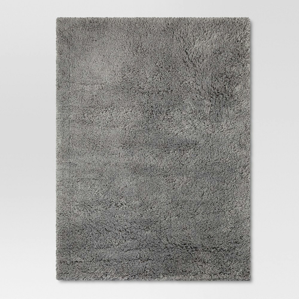 Room Essentials 4'x5'6" Washable Plush Shag Accent Rug: $50 Room Essentials 4'x5'6" Washable Plush Shag Accent Rug: $50