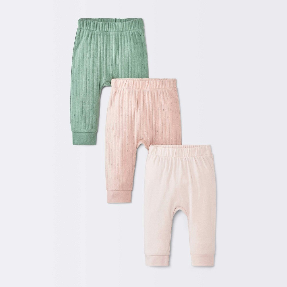 Cloud Island Baby Girls' Jogger Pants 3-Pack: $12
