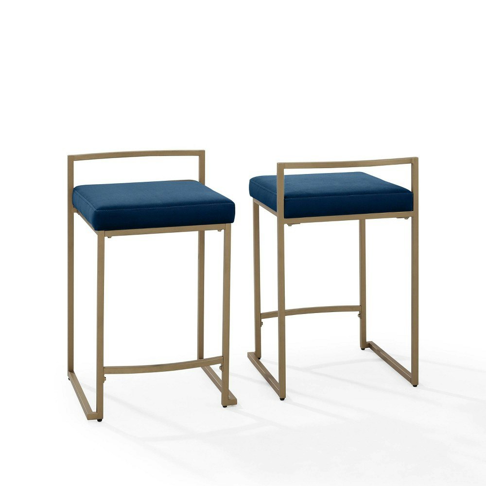 Crosley Harlowe 24.25-Inch Counter Height Barstool 2-Pack: $166.99