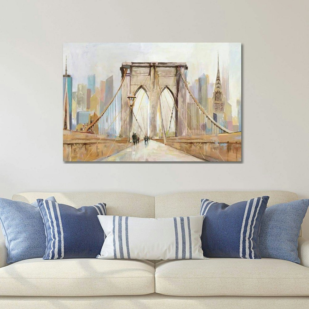 iCanvas Brooklyn Bridge Walkway by Allison Pearce 26"x40" Canvas Print: $118.99 iCanvas Brooklyn Bridge Walkway by Allison Pearce 26"x40" Canvas Print: $118.99