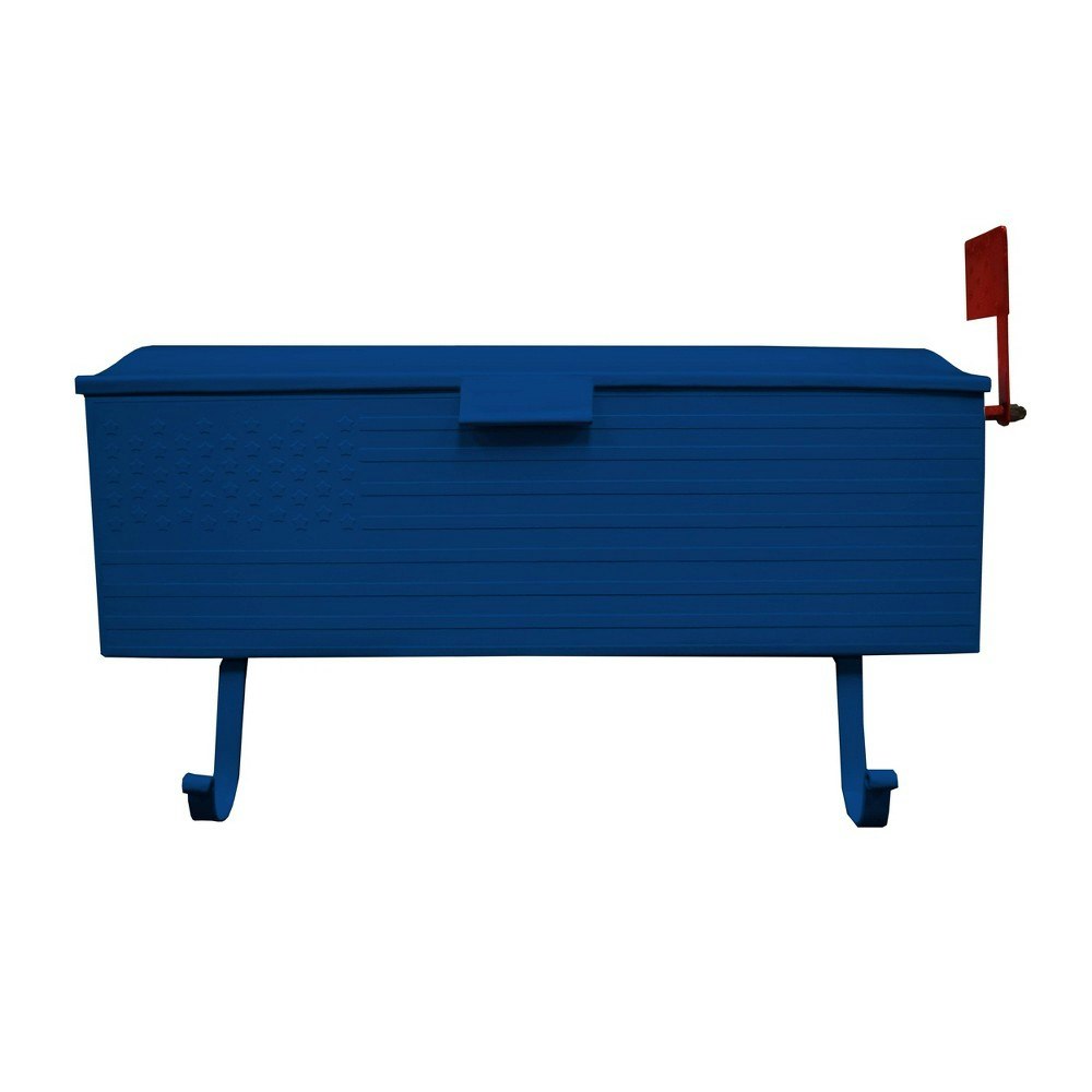 Oakland Living Patriotic Metal Wall Mounted Mailbox: $35.49