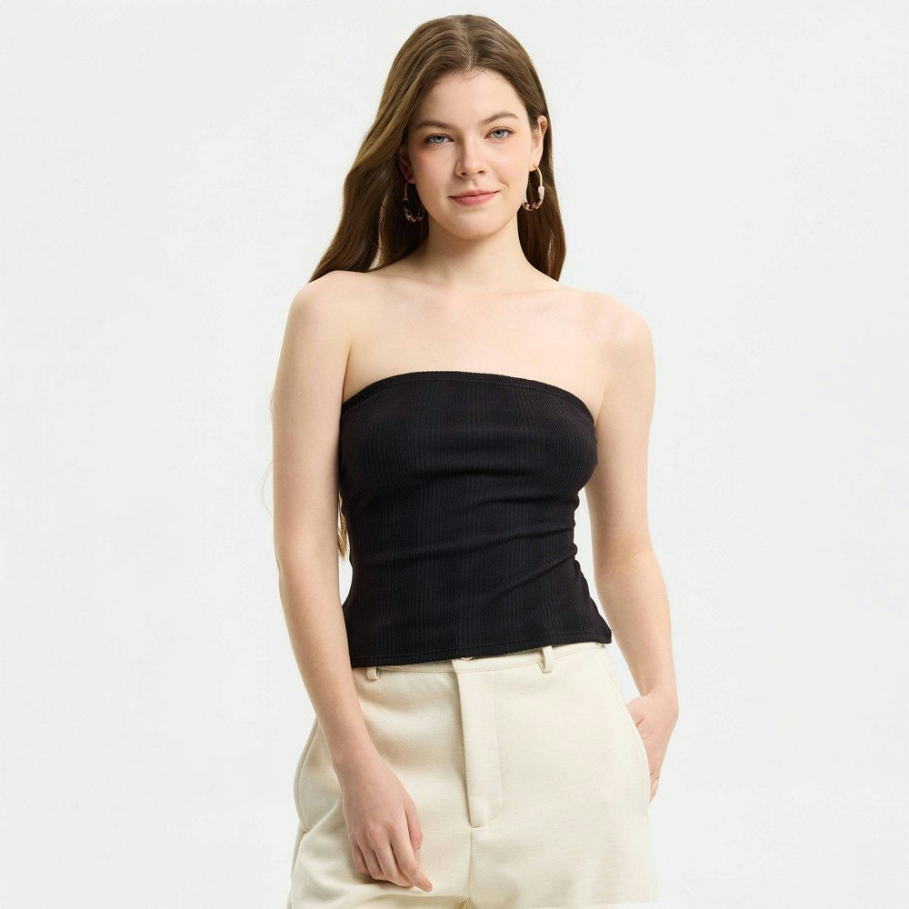 Women's Knit Tube Top: $18