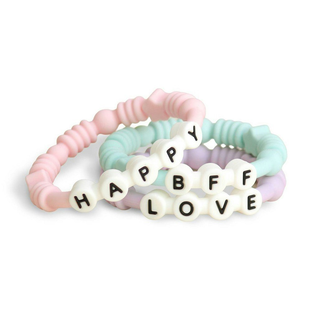 Itzy Ritzy Silicone Baby Teethers 3-Pack: $9.99