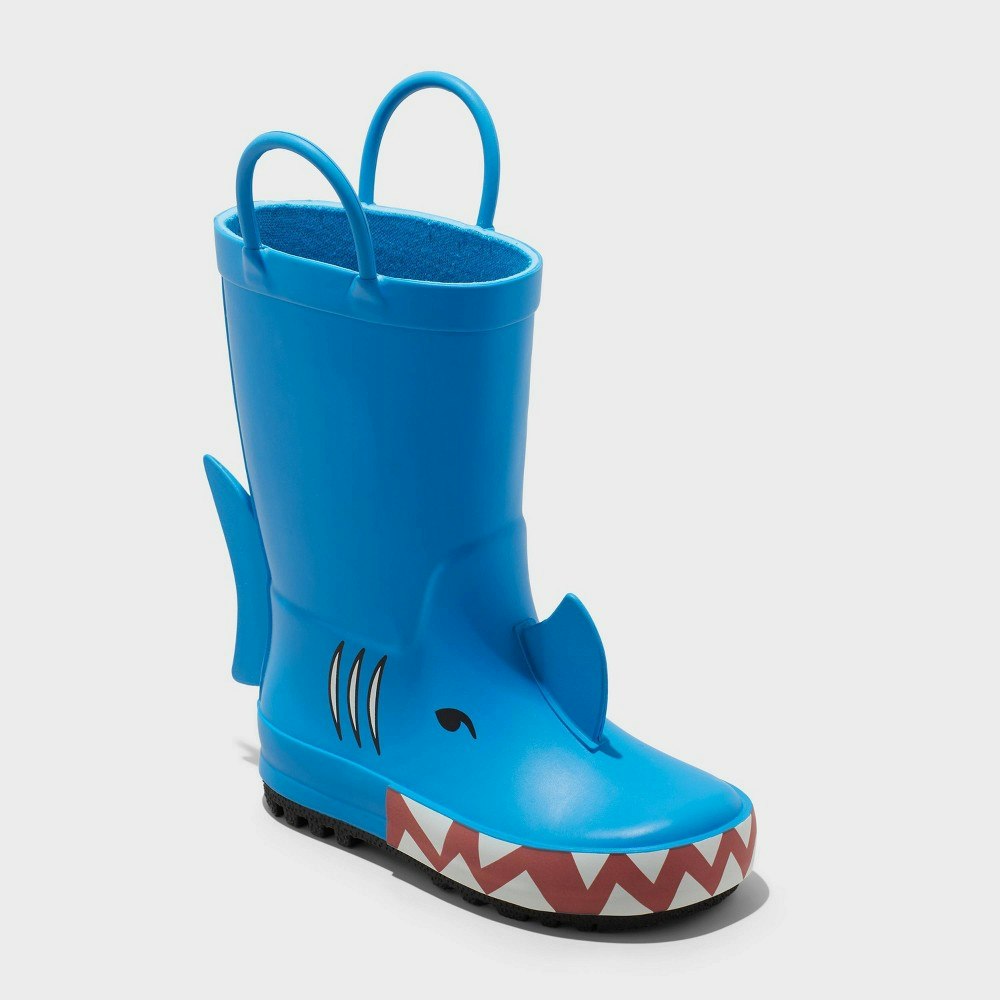 Cat & Jack Lennon Shark Toddler Rain Boots 7T: $30 Cat & Jack Lennon Shark Toddler Rain Boots 7T: $30