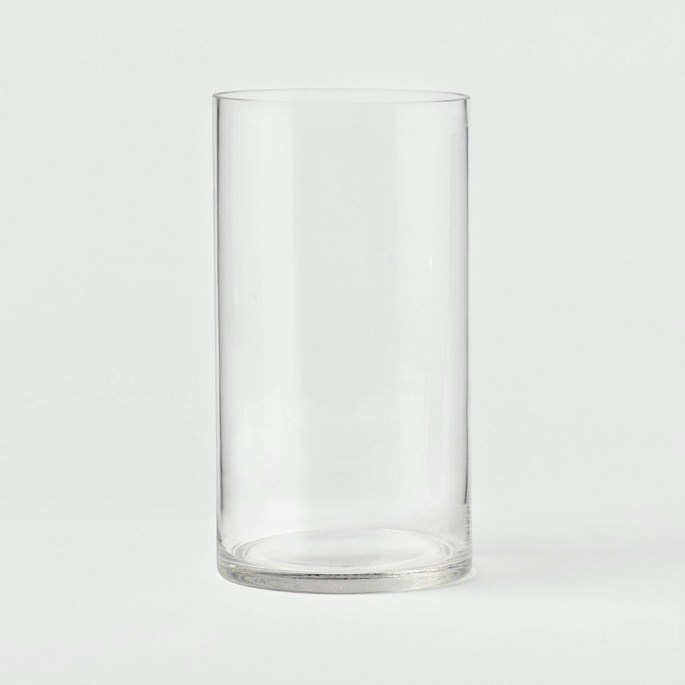 Clear Hurricane 5.31" x 10" Pillar Candle Holder: $15