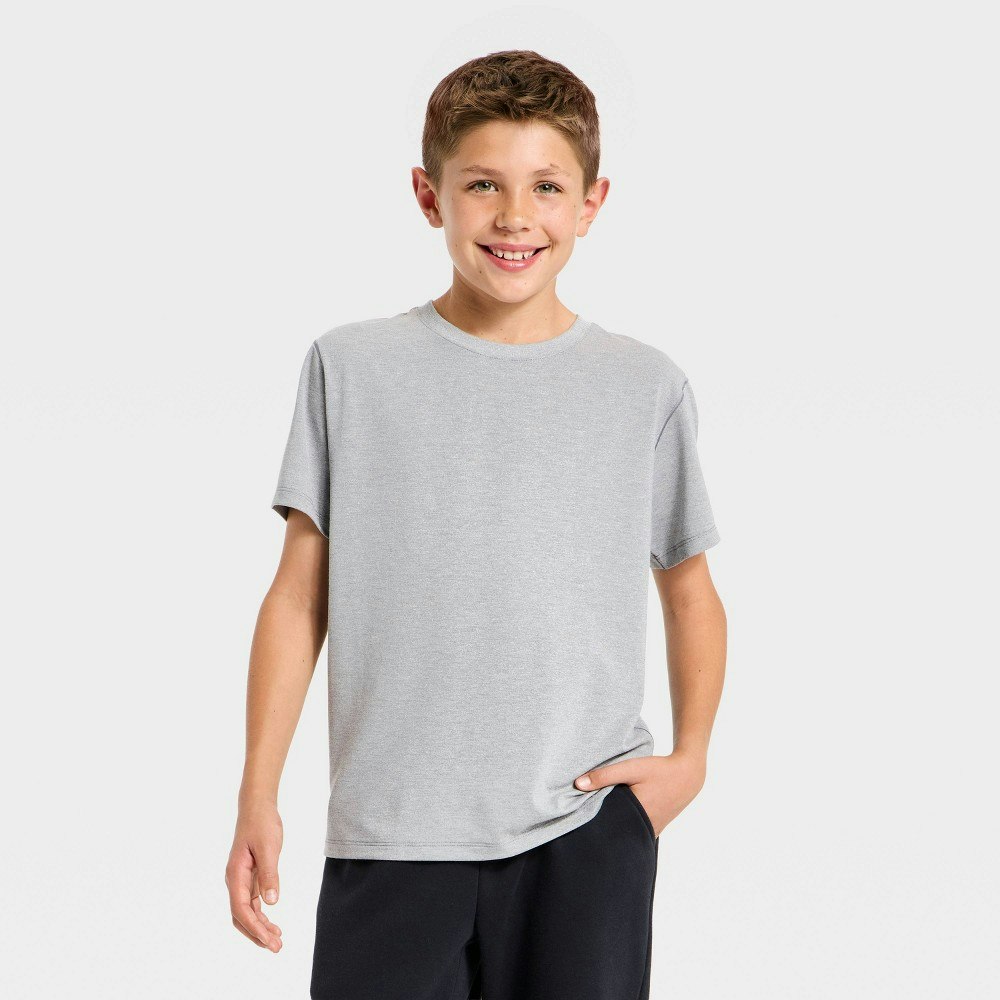 All in Motion Boys' Short Sleeve Active T-Shirt: $10