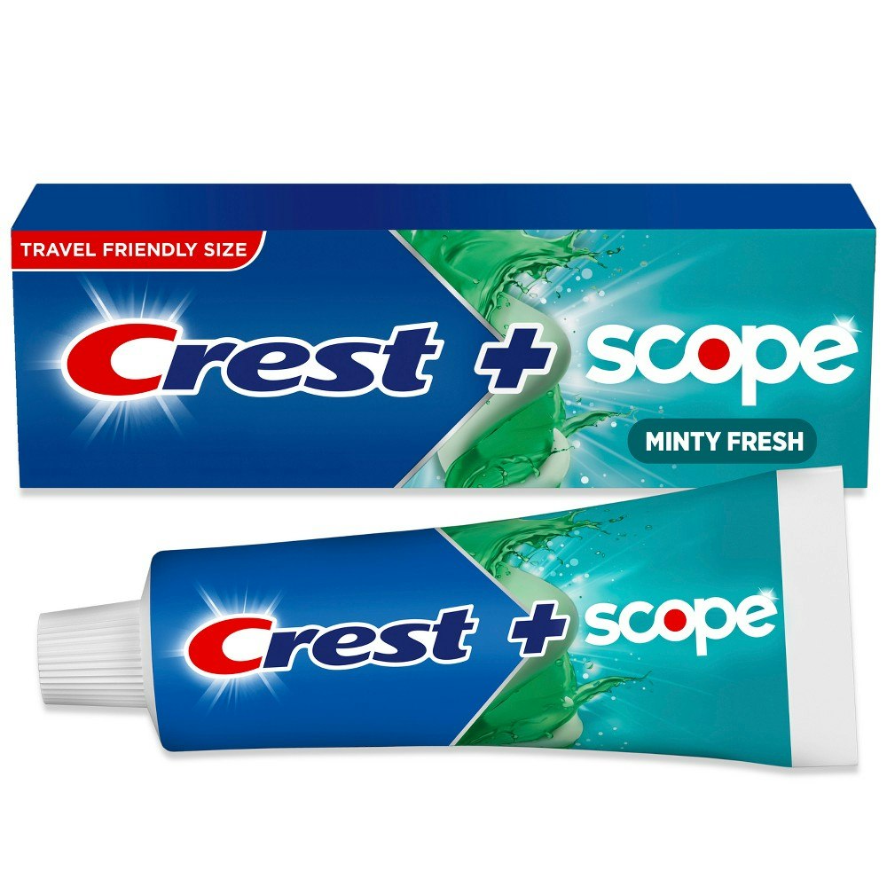 Crest + Scope Complete Whitening Toothpaste 2.7-oz.: $2.79