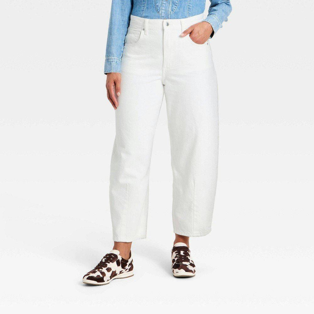 Universal Thread Women's High-Rise Barrel Jeans: $38 Universal Thread Women's High-Rise Barrel Jeans: $38
