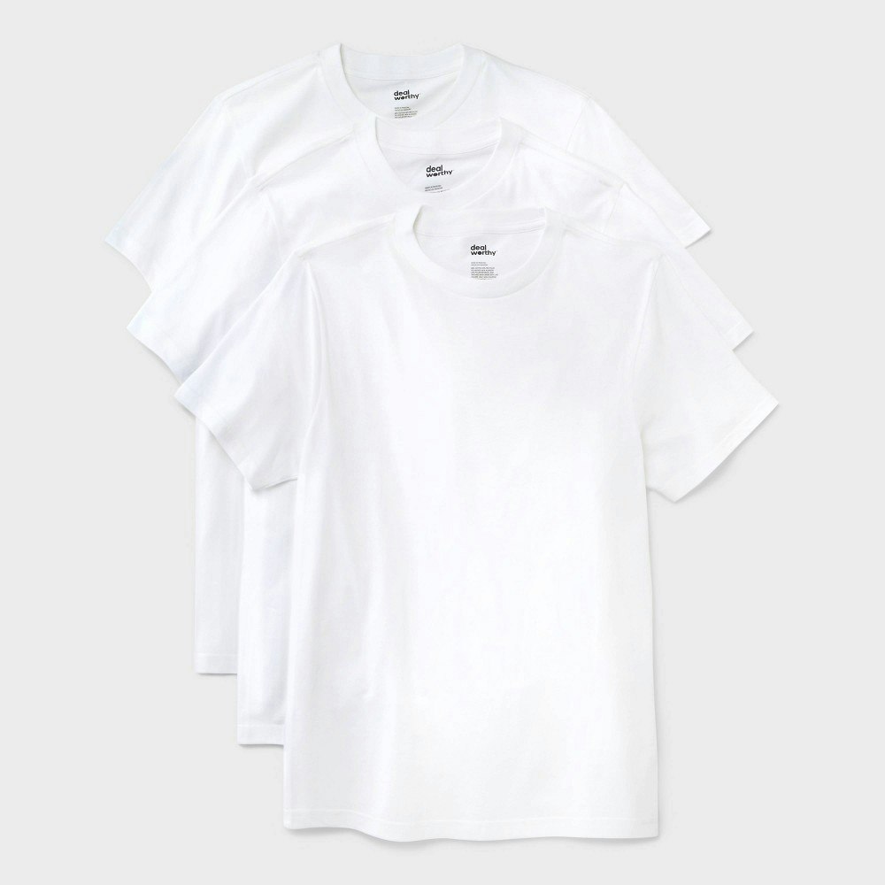 Dealworthy Men's Crew Neck T-Shirt 3-Pack: $10 Dealworthy Men's Crew Neck T-Shirt 3-Pack: $10