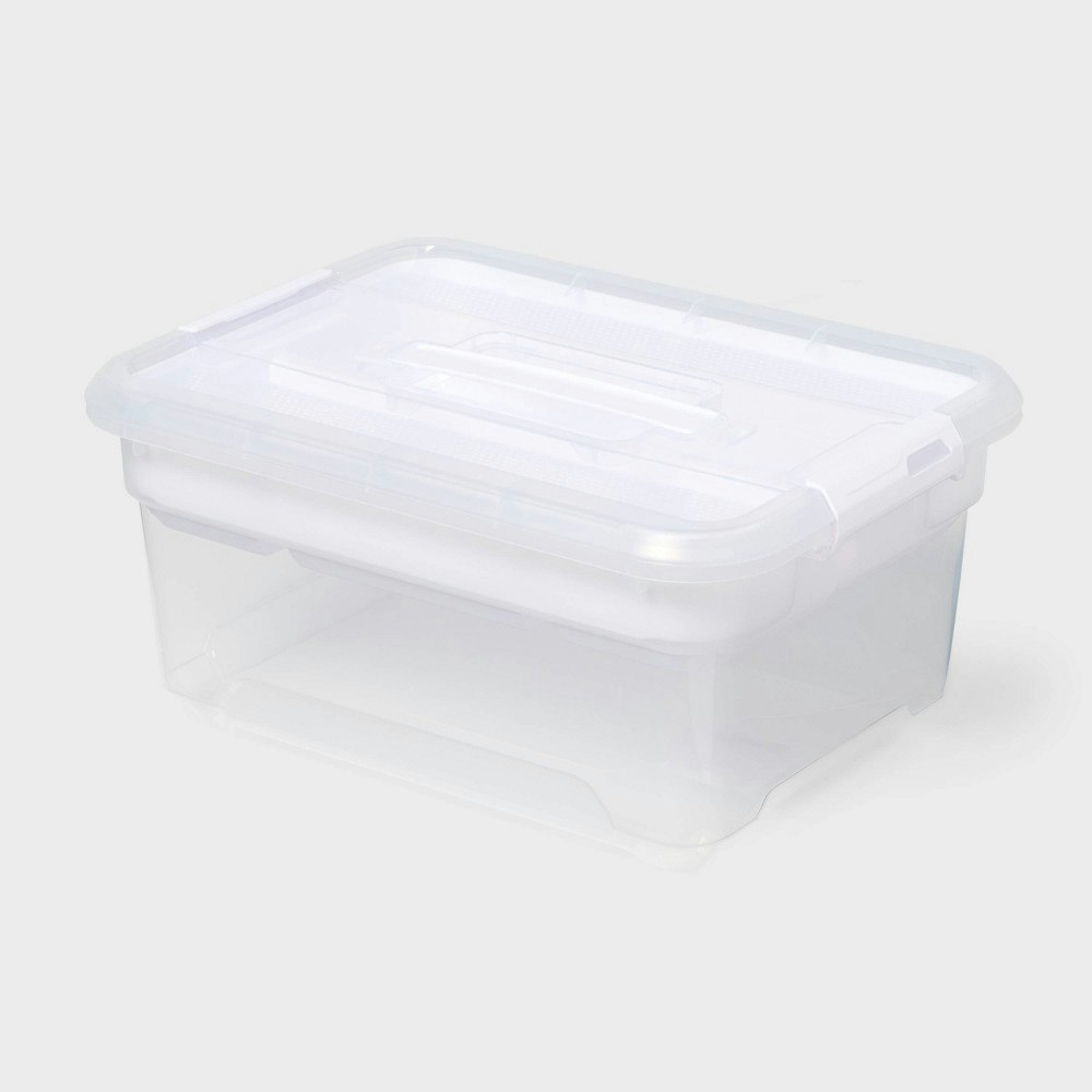 Brightroom 14-Quart Storage Box with Insert Tray: $8 Brightroom 14-Quart Storage Box with Insert Tray: $8