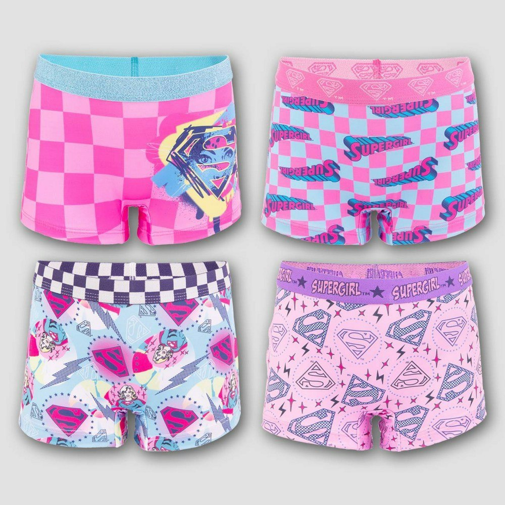 Girls' Supergirl Underwear 4-Pack: $12 Girls' Supergirl Underwear 4-Pack: $12