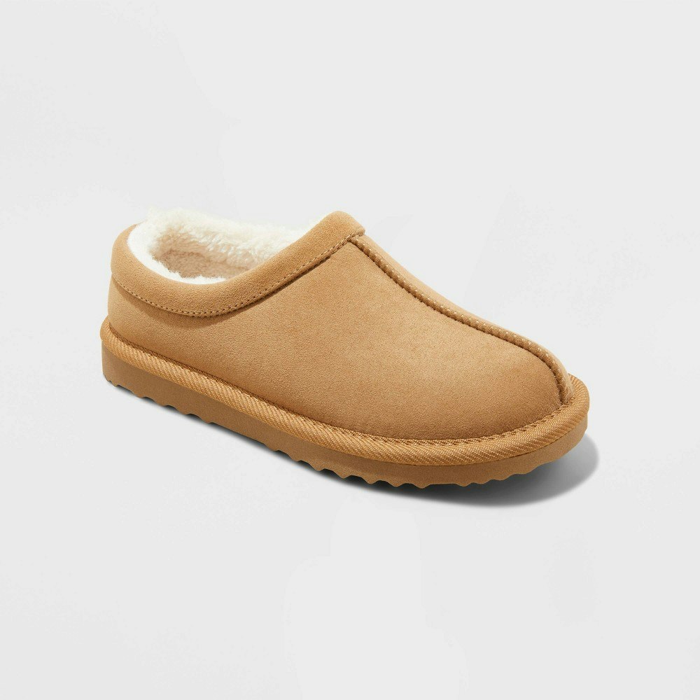 Cat & Jack Nola Kids' Faux Suede Clog Slippers: $20 Cat & Jack Nola Kids' Faux Suede Clog Slippers: $20