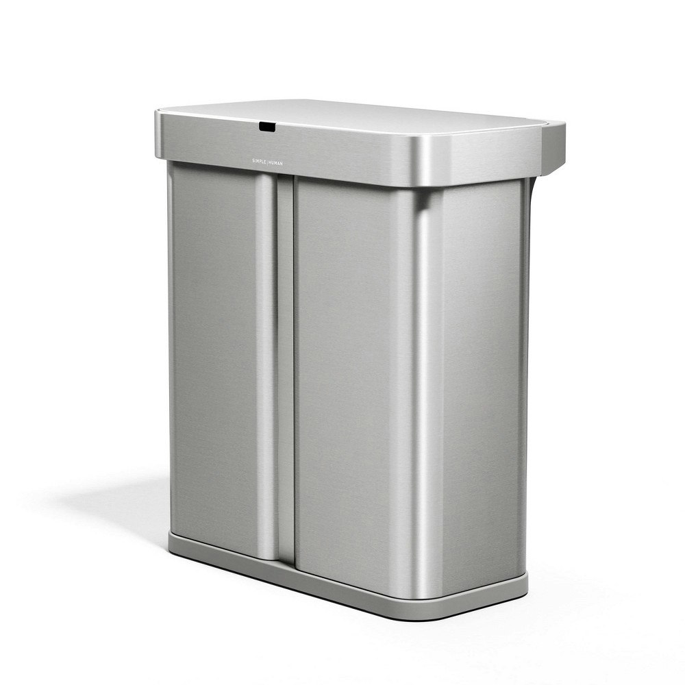 Simplehuman 58L Dual Compartment Voice and Motion Sensor Trash Can: $299.99 Simplehuman 58L Dual Compartment Voice and Motion Sensor Trash Can: $299.99