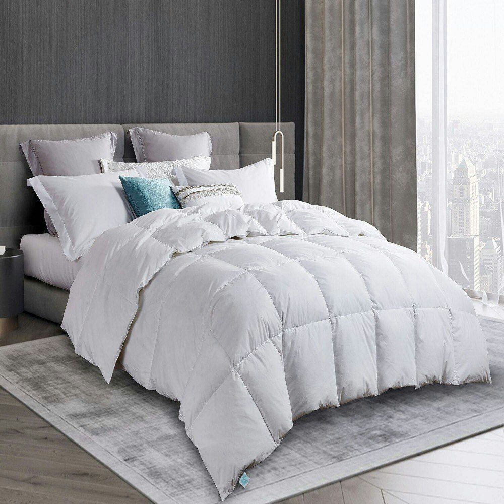 Martha Stewart King Goose Down and Feather Comforter: $165.99