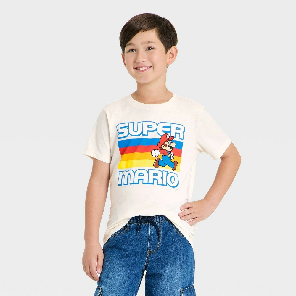 Boys' Super Mario Graphic T-Shirt: $8