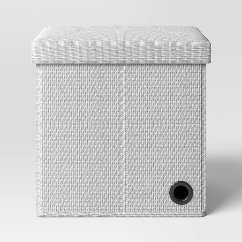 Room Essentials Collapsible Storage Ottoman: $20