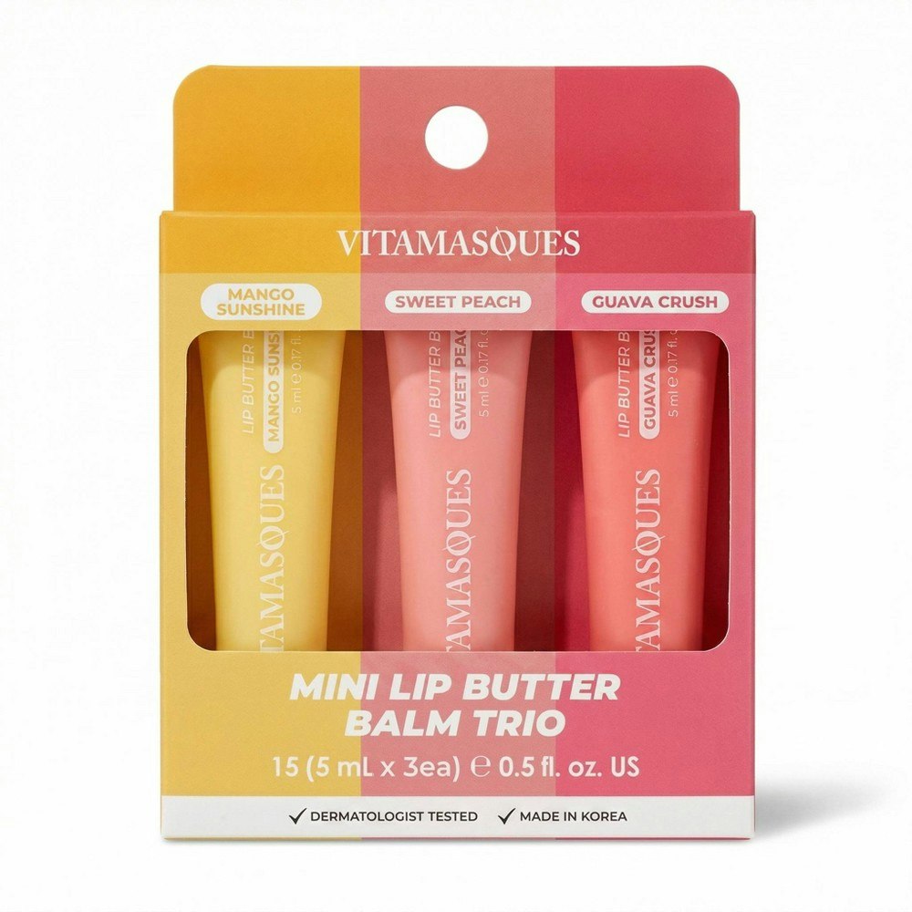 Vitamasques Lip Butter Balm Trio 0.5-oz.: $9.99