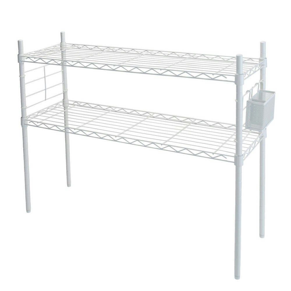 Organize It All 2-Shelf Steel Etagere Bookshelf: $39.49 Organize It All 2-Shelf Steel Etagere Bookshelf: $39.49
