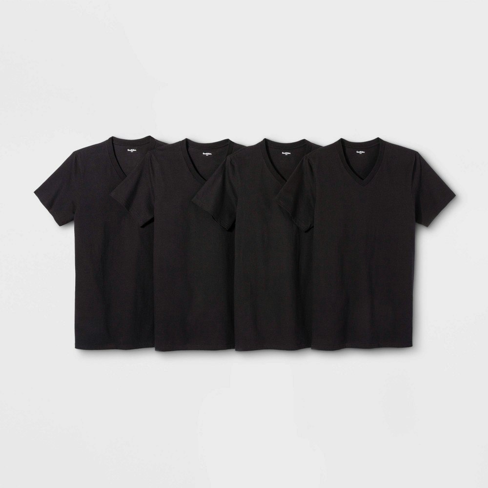 Goodfellow & Co. Men's V-Neck T-Shirt 4-Pack: $20 Goodfellow & Co. Men's V-Neck T-Shirt 4-Pack: $20