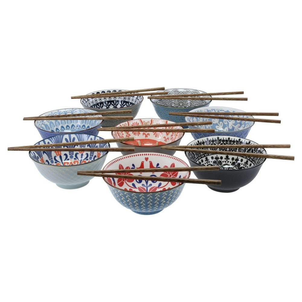Bia Cordon Bleu 6-Inch Bowls and Chopsticks 8-Piece Set: $114.99 Bia Cordon Bleu 6-Inch Bowls and Chopsticks 8-Piece Set: $114.99