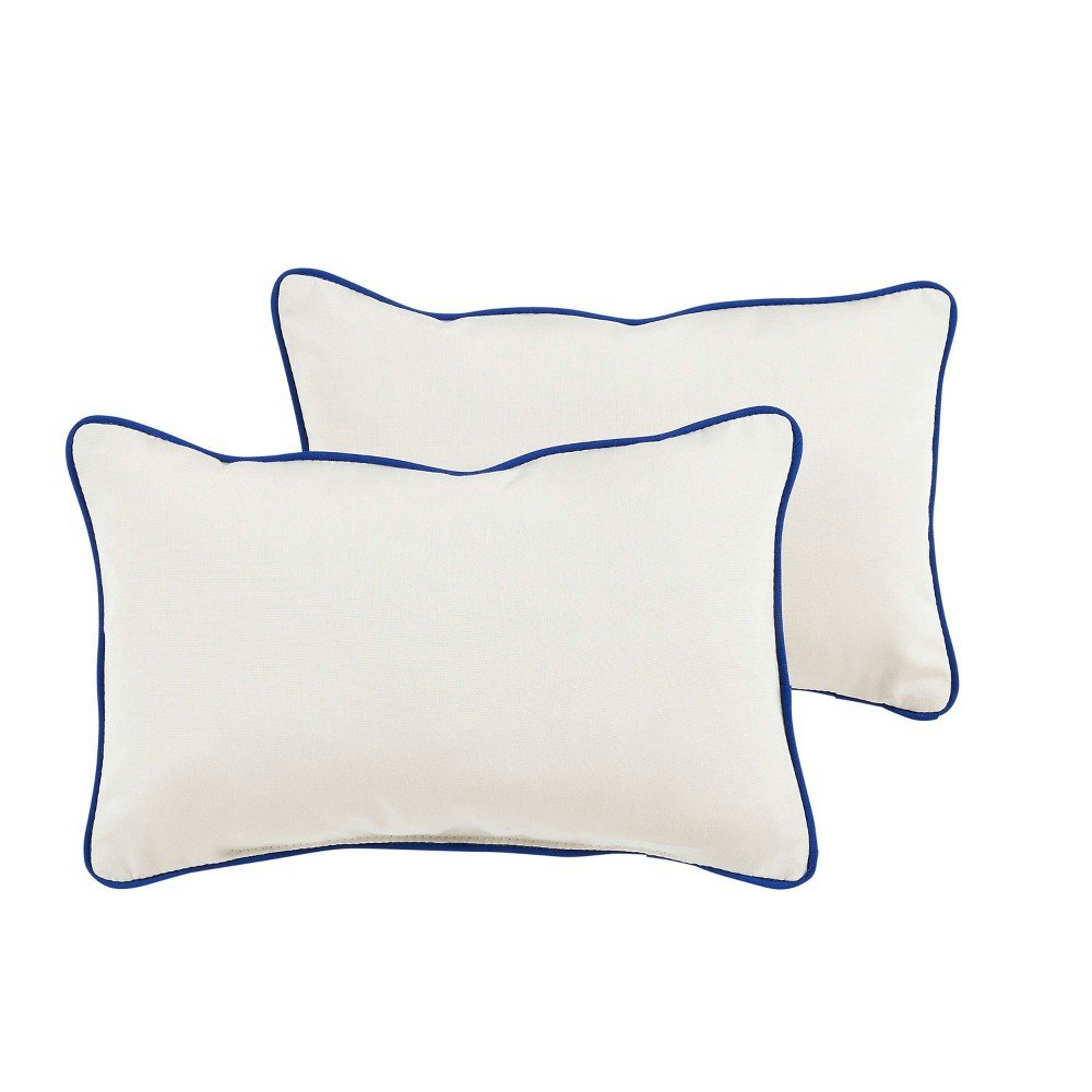 Sorra Home 12"x12" Sunbrella Corded Throw Pillow 2-Pack: $67.99
