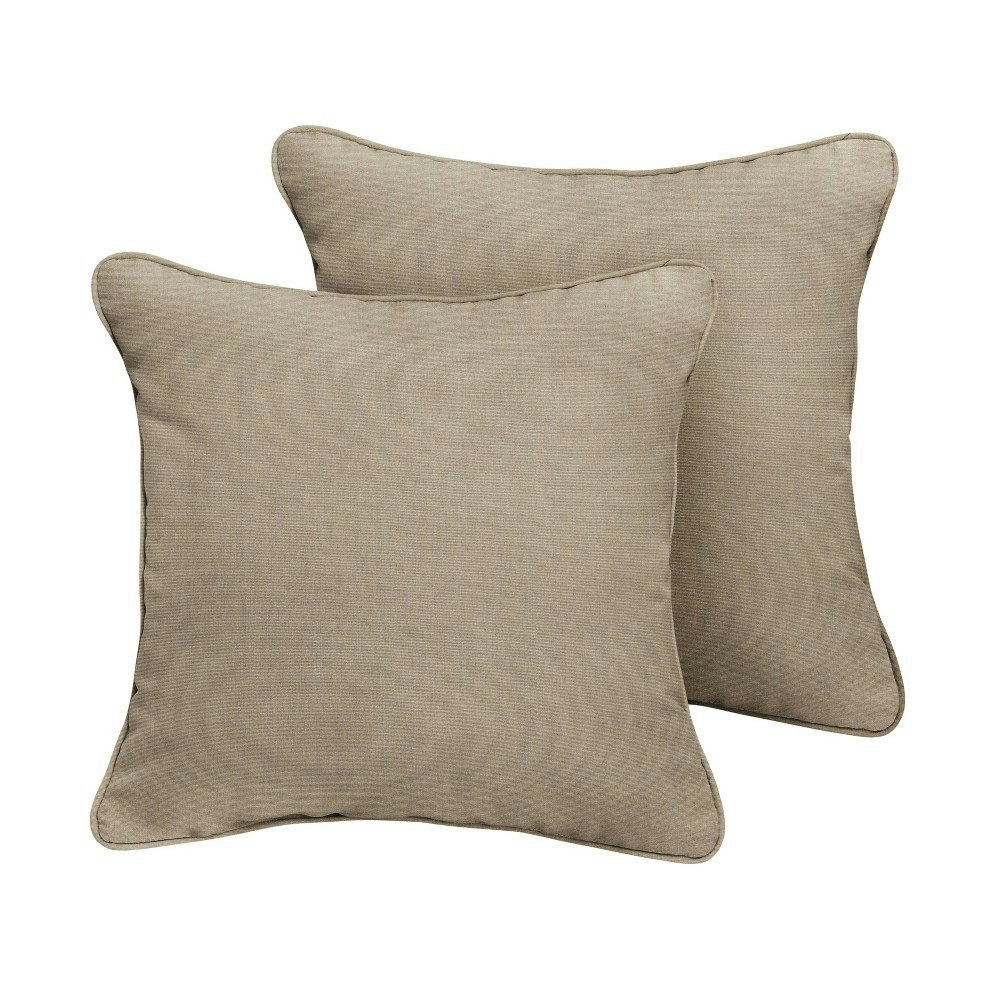 Sorra Home 18"x18" Sunbrella Square Indoor Outdoor Throw Pillows 2-Pack: $84.99 Sorra Home 18"x18" Sunbrella Square Indoor Outdoor Throw Pillows 2-Pack: $84.99
