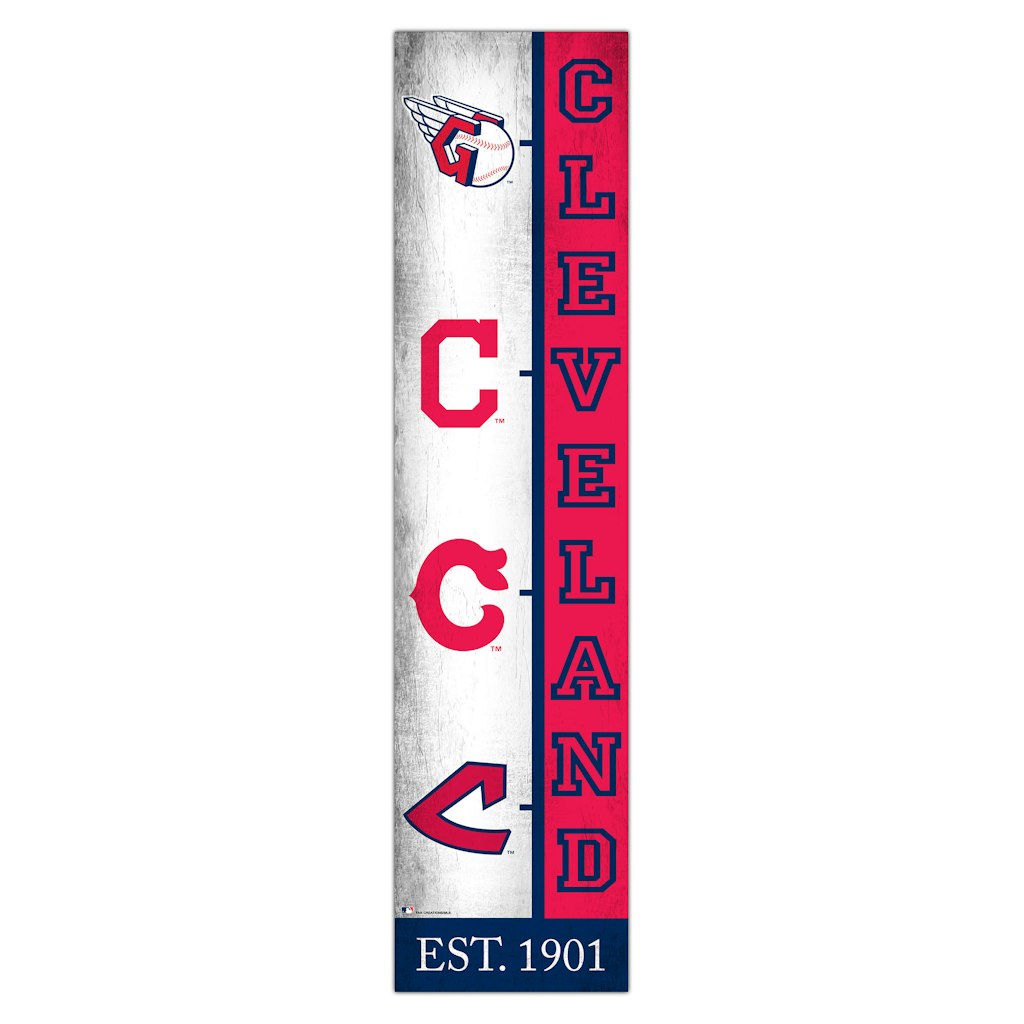 Cleveland Guardians 6" x 24" Progression Wood Sign: $36.99 Cleveland Guardians 6" x 24" Progression Wood Sign: $36.99