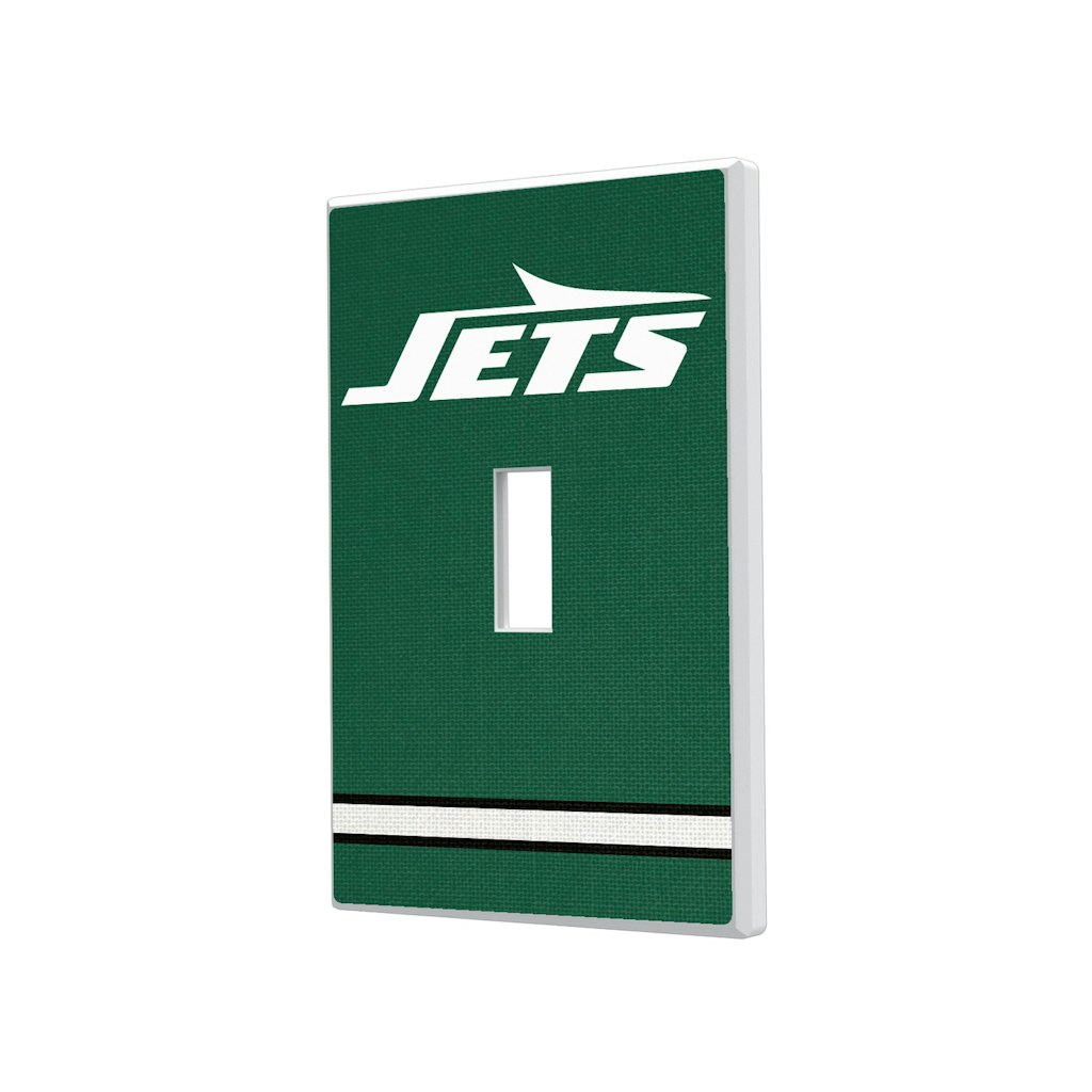 New York Jets Stripe Light Switch Plate: $24.99 New York Jets Stripe Light Switch Plate: $24.99