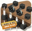 Magnetic Cable Clips 12-Pack for $3 + free shipping w/ Prime