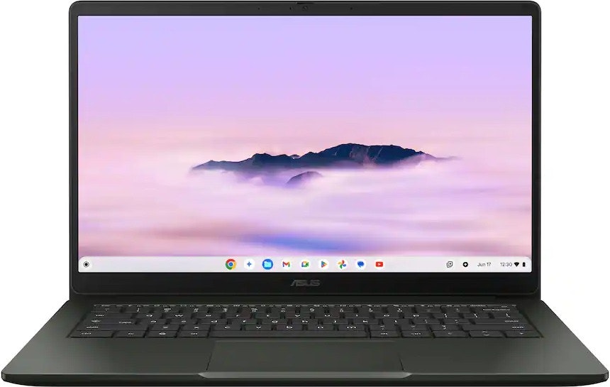 ASUS CX14 Core 3 14" Chromebook Plus Laptop: $399