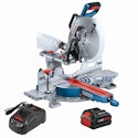 Bosch 12" 18-Volt Dual Bevel Sliding Compound Cordless Miter Saw w/ Battery + Stand for $599 + free shipping