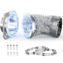 Jeevony Magnetic Dryer Vent Coupling Kit for $22 + free shipping w/ Prime