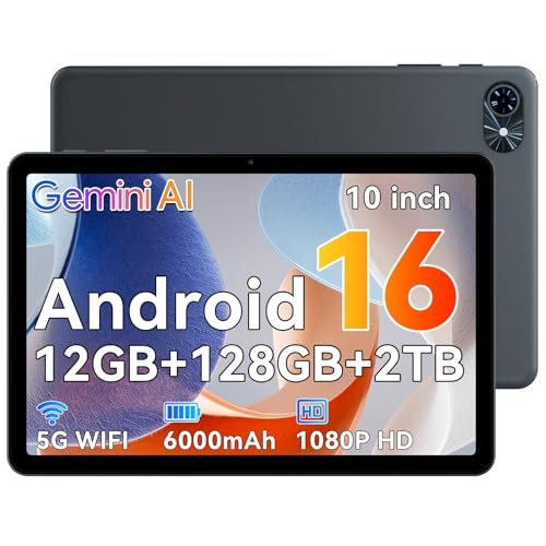 Tabwee 10" Android 16 Tablet: $109.99