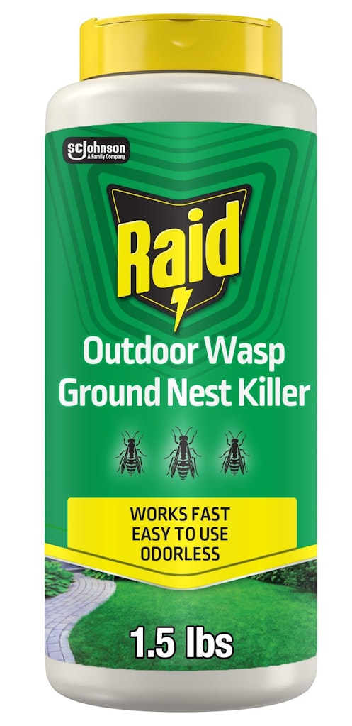 Raid Outdoor Wasp Ground Nest Killer 24 oz. Tub: $7.65