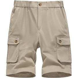 Msmsse Men's Cargo Shorts with Pockets : From $10