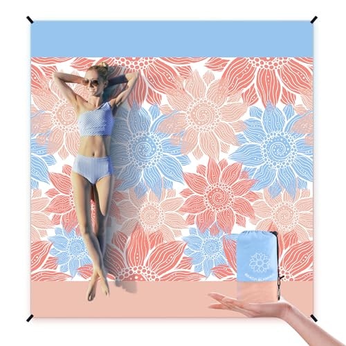 Wiwigo 79" x 83" Sandproof Beach Blanket: $10.79