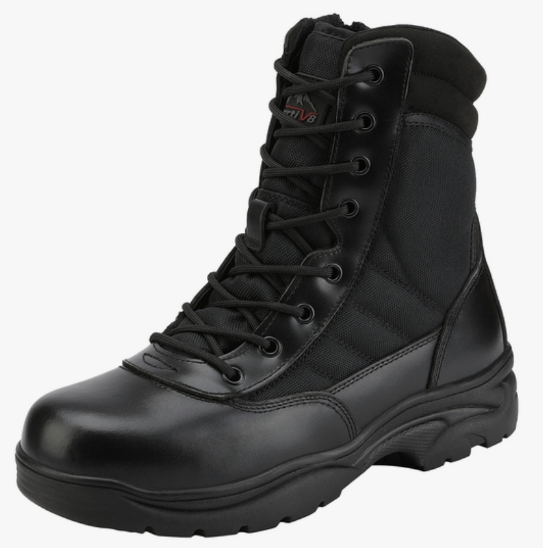 NORTIV 8 Men's Military Tactical Combat Boots:  $36  