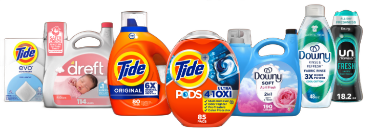 Detergent and Fabric Enhancers at Amazon