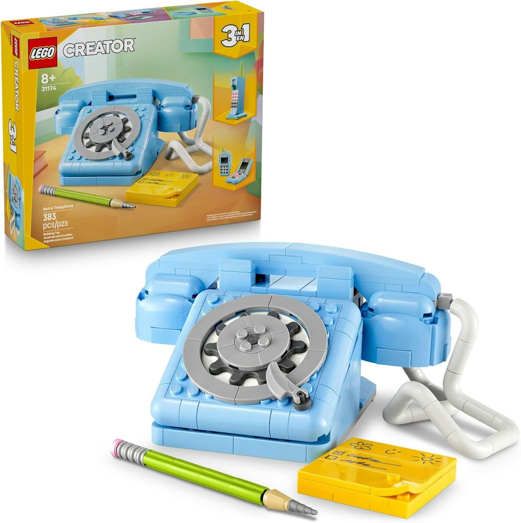 LEGO Creator 3-in-1 Retro Telephone Set: $21