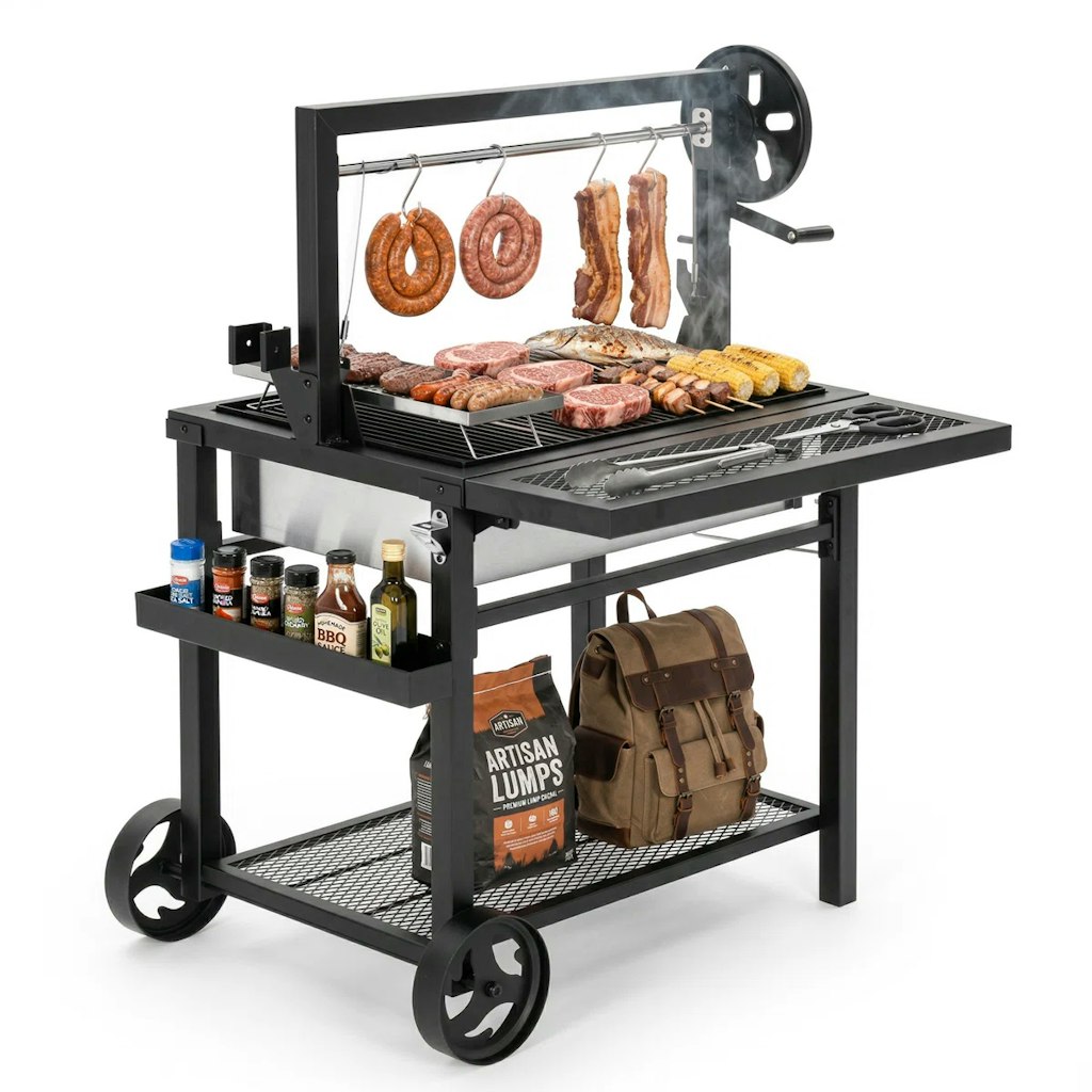 Captiva Designs Argentine Santa Maria 28" Charcoal & Wood BBQ Grill: $310