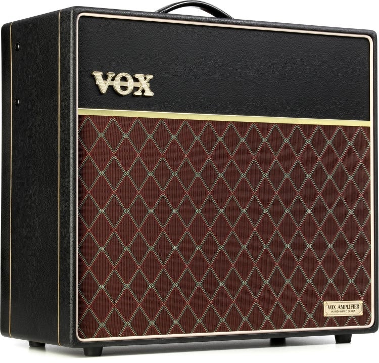 Vox AC15 Hand-Wired 15-Watt 1x12" Tube Combo Amplifier: $1,800