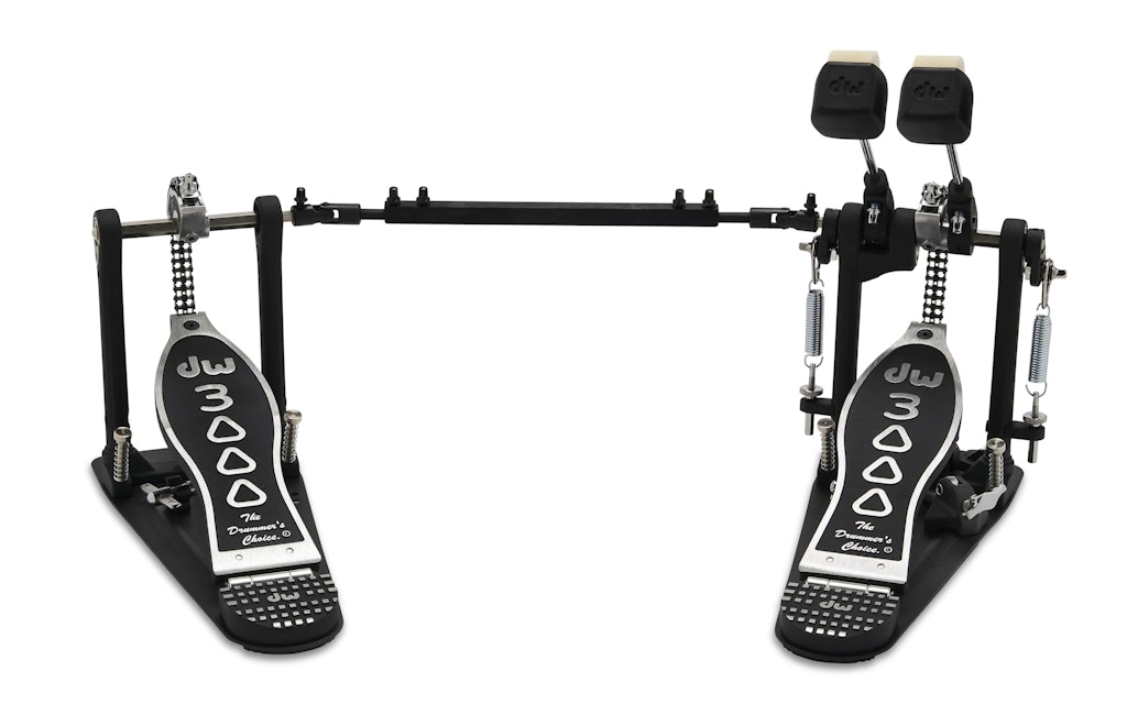 DW 3000 Series Double Bass Drum Pedal: $264