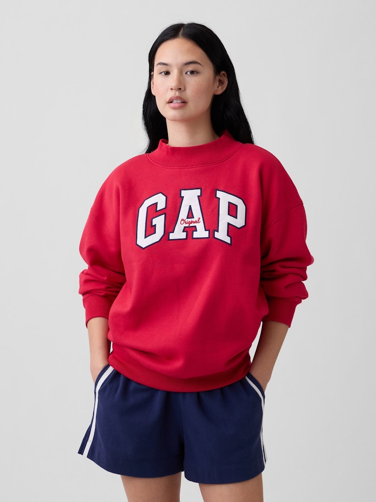 Gap Oversized Logo Mockneck Tunic Sweatshirt: $23.99 Gap Oversized Logo Mockneck Tunic Sweatshirt: $23.99