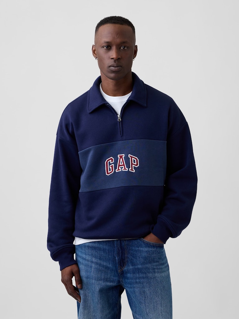 Gap Oversized Quarter-Zip Sweatshirt: $41.99 Gap Oversized Quarter-Zip Sweatshirt: $41.99