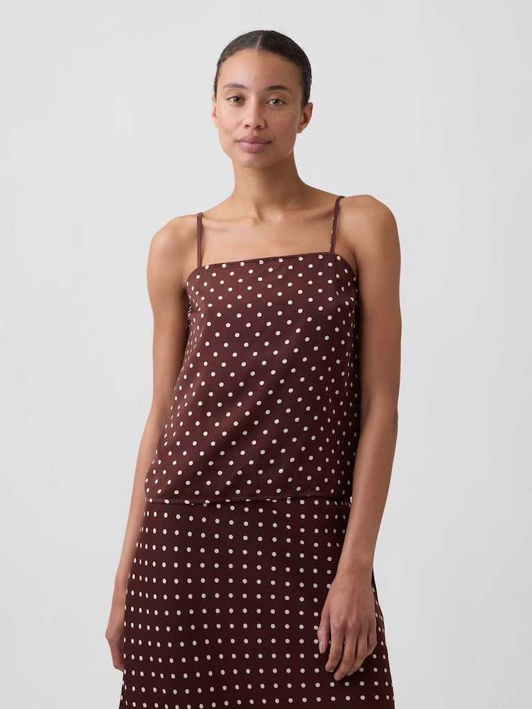 Satin Cami: $19.99 Satin Cami: $19.99
