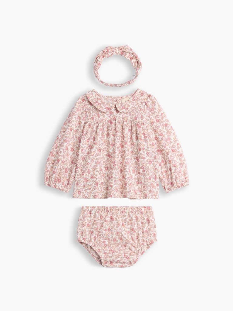 Baby 3-Piece Print Outfit Set: $21.99 Baby 3-Piece Print Outfit Set: $21.99