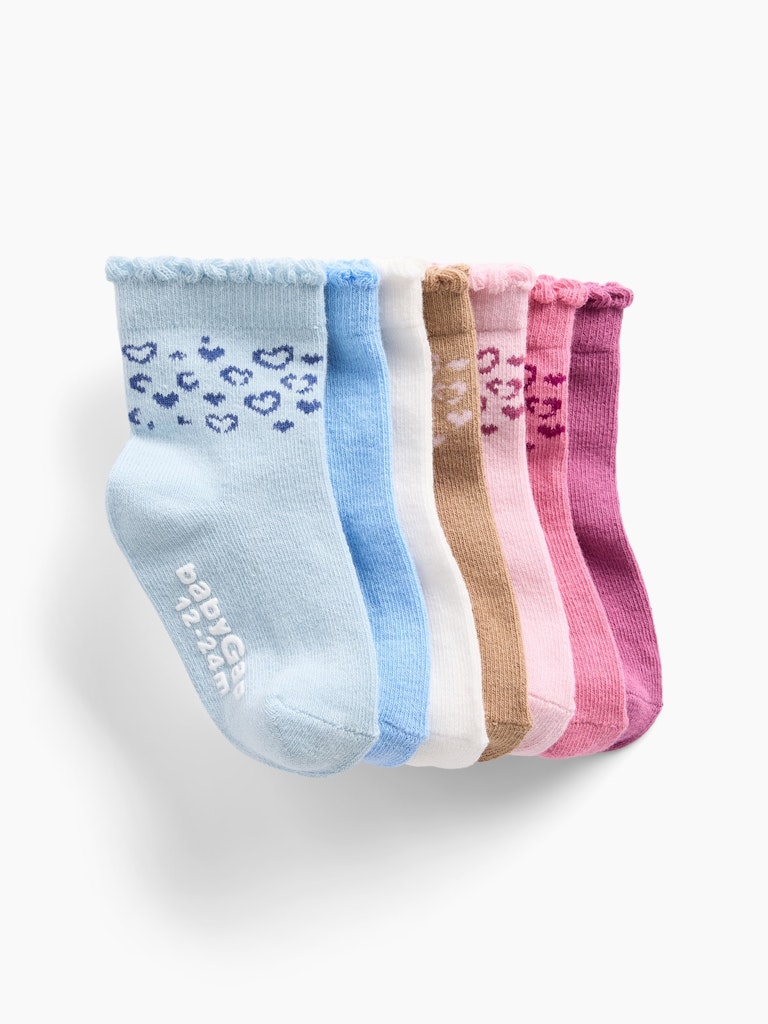 BabyGap Crew Socks 7-Pack: $14.99 BabyGap Crew Socks 7-Pack: $14.99